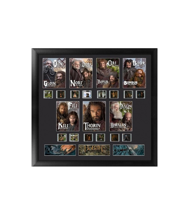 Der Hobbit - Film Cell im Holzrahmen