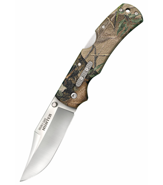 Taschenmesser Double Safe Hunter, Camo, mit Stahl-Clip