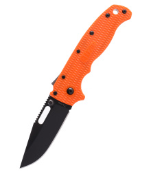 Taschenmesser Demko AD20.5 Clip Point, Orange, DLC