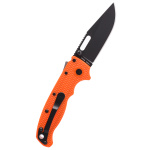 Taschenmesser Demko AD20.5 Clip Point, Orange, DLC