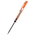 Taschenmesser Demko AD20.5 Clip Point, Orange, DLC