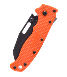 Taschenmesser Demko AD20.5 Shark Foot, Orange, DLC