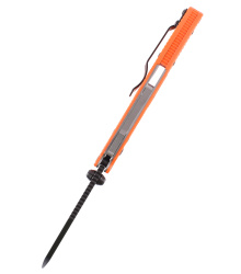 Taschenmesser Demko AD20.5 Shark Foot, Orange, DLC