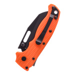 Taschenmesser Demko AD20.5 Shark Foot, Orange, DLC