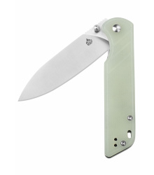 Parrot, satinierte Klinge, Jade G10 Griff