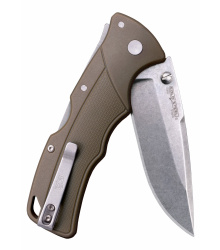 Taschenmesser Verdict, Spear Point, 4116SS, Flat Dark Earth Griff