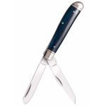 Taschenmesser Mini Trapper, blauer Knochen-Griff, Cold Steel