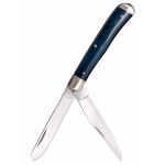 Taschenmesser Trapper, blauer Knochen-Griff, Cold Steel