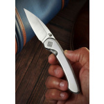 Taschenmesser Seaton Large, Silber, Ocaso Knives