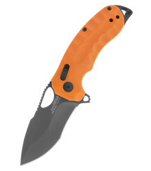 Taschenmesser Kiku XR LTE - Orangenes G10 + Karbon, SOG