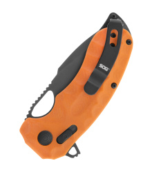 Taschenmesser Kiku XR LTE - Orangenes G10 + Karbon, SOG