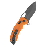 Taschenmesser Kiku XR LTE - Orangenes G10 + Karbon, SOG