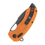 Taschenmesser Kiku XR LTE - Orangenes G10 + Karbon, SOG