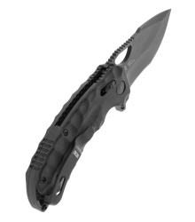 Taschenmesser Kiku XR LTE - Blackout Micarta + Karbon, SOG