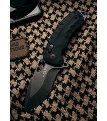 Taschenmesser Kiku XR LTE - Blackout Micarta + Karbon, SOG