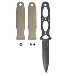 Feststehendes Messer Pentagon FX - Flat Dark Earth, SOG