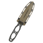 Feststehendes Messer Pentagon FX - Flat Dark Earth, SOG