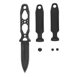 Feststehendes Messer Pentagon FX Covert - Blackout, SOG