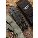 Multitool Powerlock EOD, Schwarz, Nylonscheide, SOG