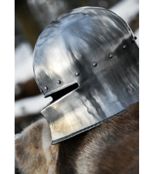 Deutscher Schaller, ca. 1480, Schaukampfhelm, versch. Größen