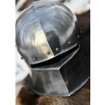 Deutscher Schaller, ca. 1480, Schaukampfhelm, versch. Größen