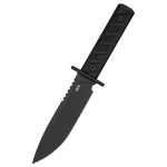 Feststehendes Messer ZT 0006BLK, schwarz