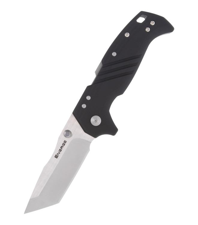 Cold Steel Engage Tanto 3,5" Taschenmesser, schwarzes G10