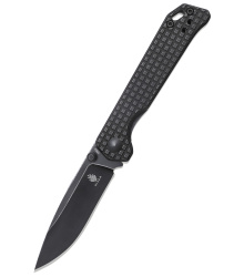 Kizer Knives Taschenmesser Begleiter Mini, Titan, schwarze Klinge