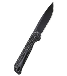 Kizer Knives Taschenmesser Begleiter Mini, Titan, schwarze Klinge