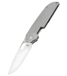 Kizer Knives Taschenmesser Varatas, Titan, stonewashed