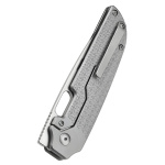 Kizer Knives Taschenmesser Varatas, Titan, stonewashed