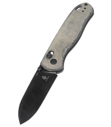 Kizer Knives Taschenmesser Drop Bear, Micarta, schwarze Klinge