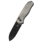 Kizer Knives Taschenmesser Drop Bear, Micarta, schwarze Klinge