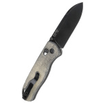 Kizer Knives Taschenmesser Drop Bear, Micarta, schwarze Klinge