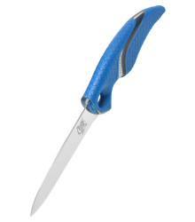 Titanium Nitride Bonded Serrated Net Knife w/Sheath"