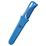 Titanium Nitride Bonded Serrated Net Knife w/Sheath"