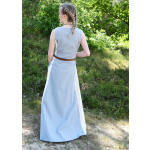 Ärmelloses Überkleid Jarle, Trägerkleid, blaugrau/natur