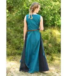 Ärmelloses Überkleid Jarle, Trägerkleid, petrol/dunkelblau