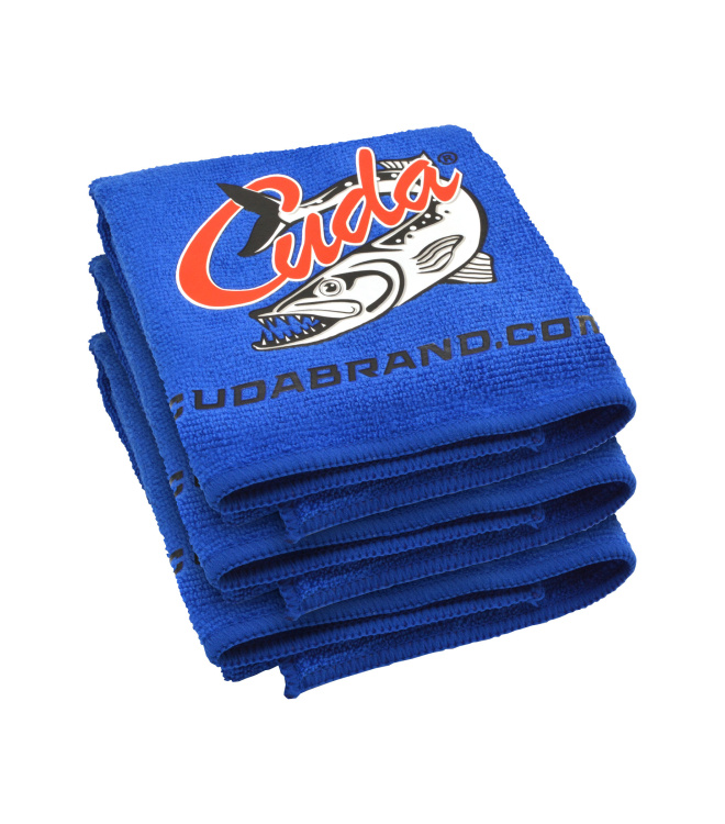 Cuda 3-pack Microfiber Towels (16"x16")