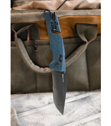 SOG TRIDENT AT - UNIFORM BLUE - TANTO, Taschenmesser