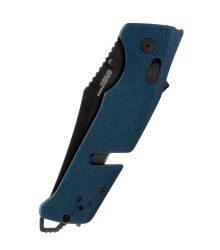 SOG TRIDENT AT - UNIFORM BLUE - Teilwellenschliff, Taschenmesser