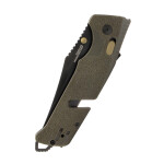 SOG TRIDENT AT - OLIVE DRAB Teilwellenschliff, Taschenmesser