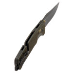 SOG TRIDENT AT - OLIVE DRAB Teilwellenschliff, Taschenmesser