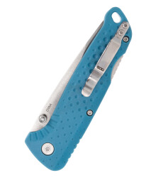 SOG ADVENTURER LB NORDIC BLUE, SATIN, Taschenmesser