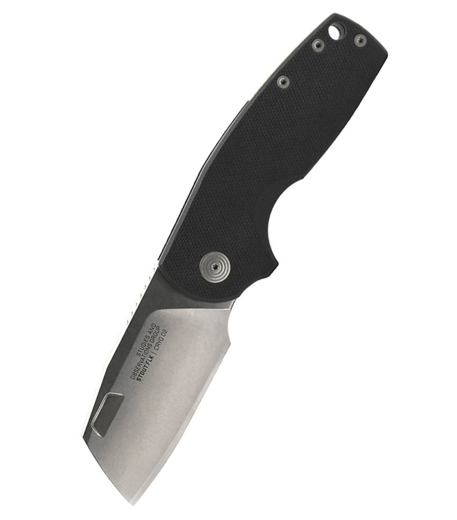 SOG STOUT FLK CLEAVER BLACK, STONEWASH, Taschenmesser