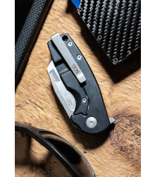 SOG STOUT FLK CLEAVER BLACK, STONEWASH, Taschenmesser