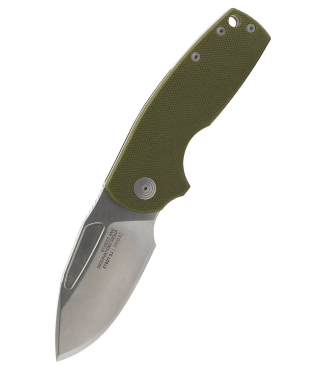 SOG STOUT SJ, OD GREEN + STONEWASH, Taschenmesser