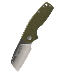 SOG STOUT SJ CLEAVER, OD GREEN + STONEWASH, Taschenmesser