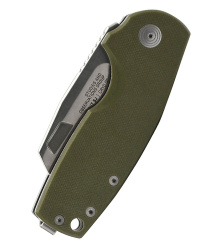 SOG STOUT SJ CLEAVER, OD GREEN + STONEWASH, Taschenmesser