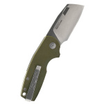 SOG STOUT SJ CLEAVER, OD GREEN + STONEWASH, Taschenmesser